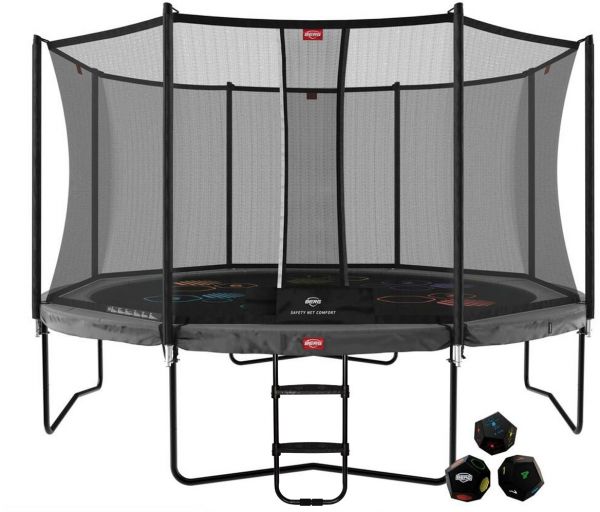 Батут Berg Champion Regular 430 Grey Levels с сеткой Comfort